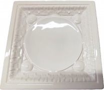 Kafel ozdobny kwadratowy 17,5 x 17,5 cm